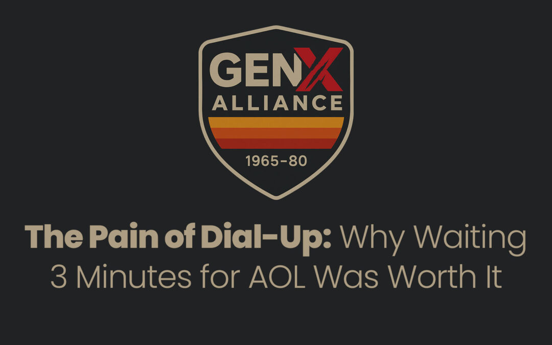 The Pain of Dial-Up: Why Waiting 3 Minutes for AOL Was Worth It
